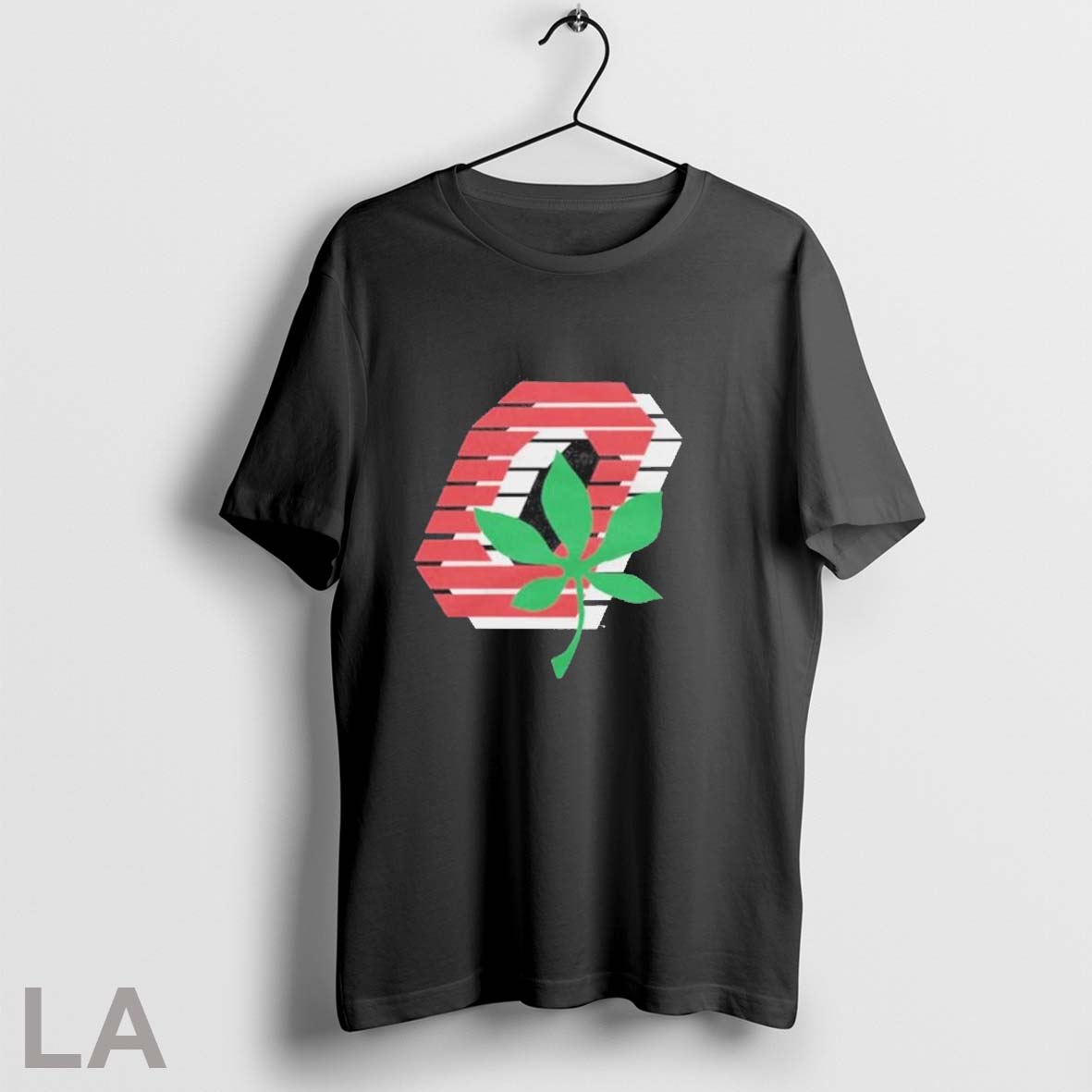 Original Ohio State Buckeyes Leaf Logo TShirt Retro Art