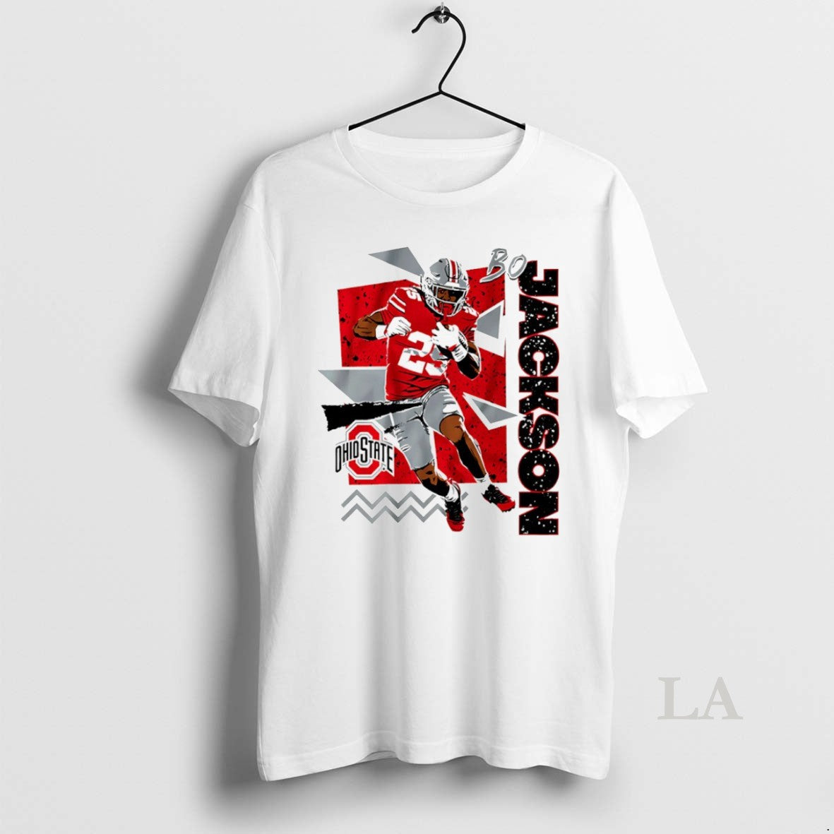 Original Ohio State Bukeyes Football Bo Jackson 90S Shirt Unique