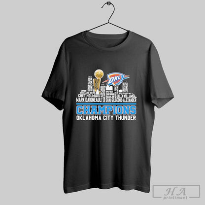 Original Oklahoma City Thunder Players Names Skyline 2025 Nba Final