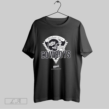 Original Oklahoma State Cowboys Blackout 2025 Long Sleeve Classic