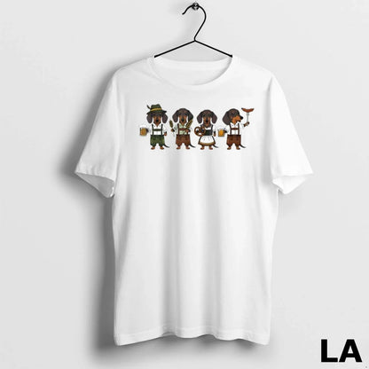 Original Oktoberfest Dachshund Sausage Dog German Ladies Long Sleeve