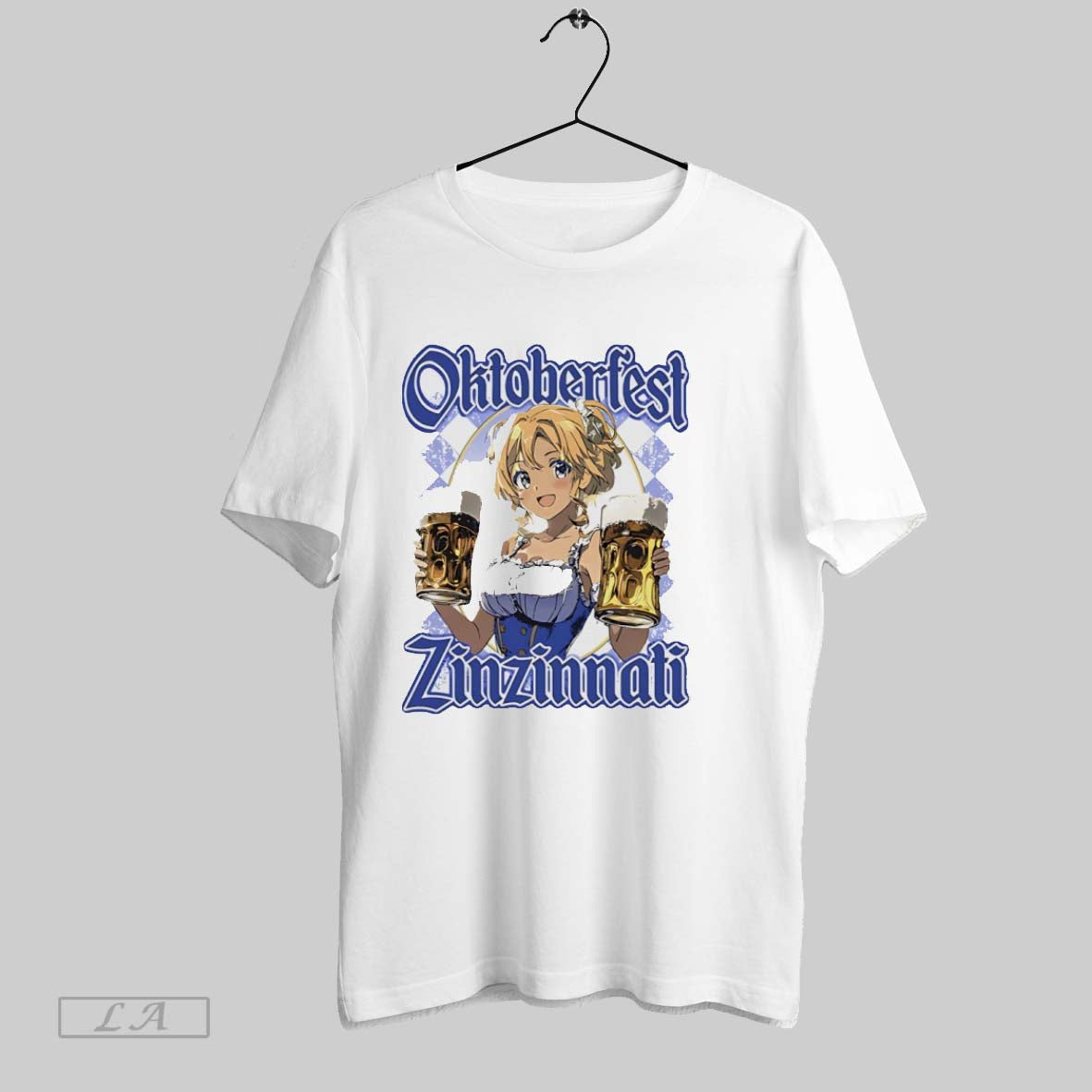 Original Oktoberfest Zinzinnati Anime Beer Tank Top Vintage Fashion