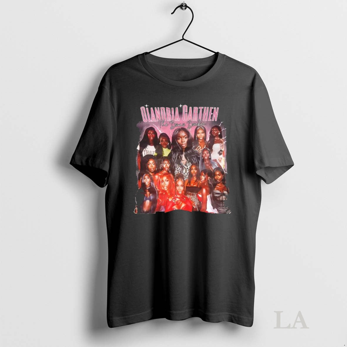Original Olandria Carthen Bana Barbre Tee Elegant Look