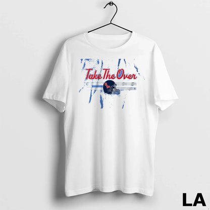 Original Ole Miss Rebels Take Over Helmet Tee Elegant Art
