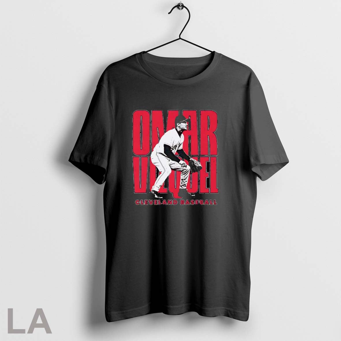 Original Omar Vizquel Cleveland Baseball Portrait Tank Top Elegant
