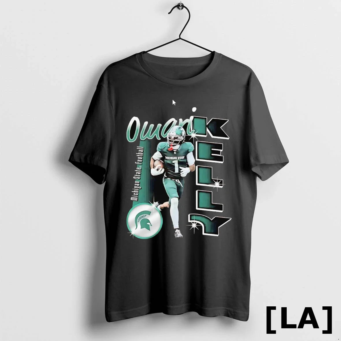 Original Omari Kelly Running Michigan State TShirt Trendy Apparel