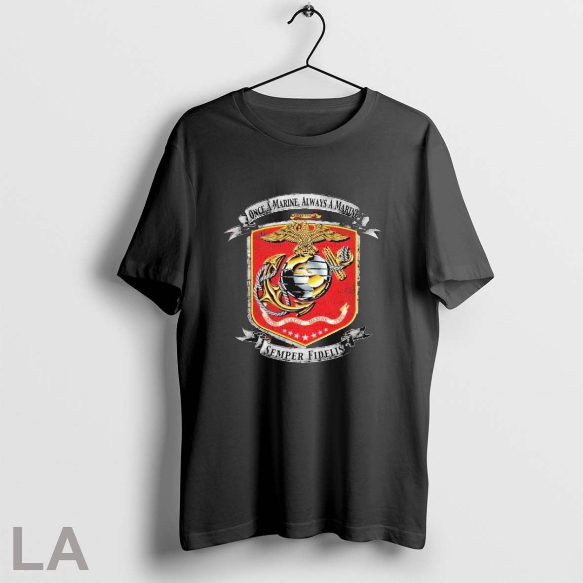 Original Once Marine Always Marine Once Marine Semper Fidelis Hoodie