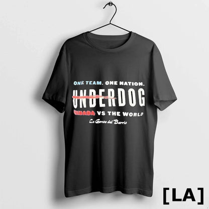 Original One Team One Nation Underdog Canada Vs World Tank Top