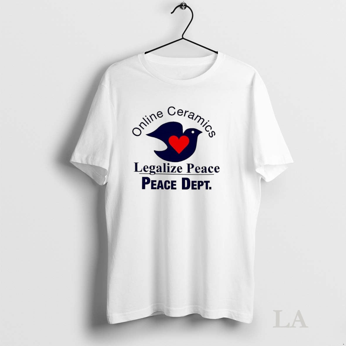 Original Online Ceramics Legalize Peace Peace Dept Dove Heart