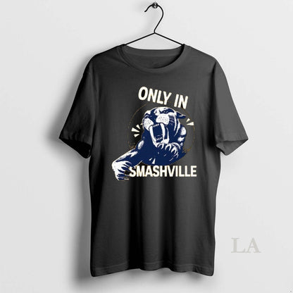 Original Only Smashville Nashville Predators Long Sleve Tee Retro