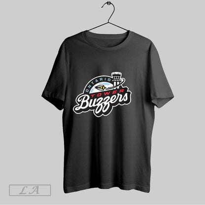 Original Ontario Tower Buzzers Logo 2025 V Neck Hoodie Retro Art
