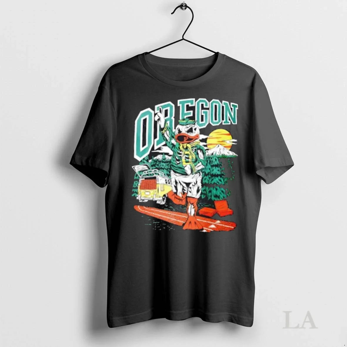 Original Oregon Ducks Mascot Mayhem Halloween Long Sleeve Exclusive
