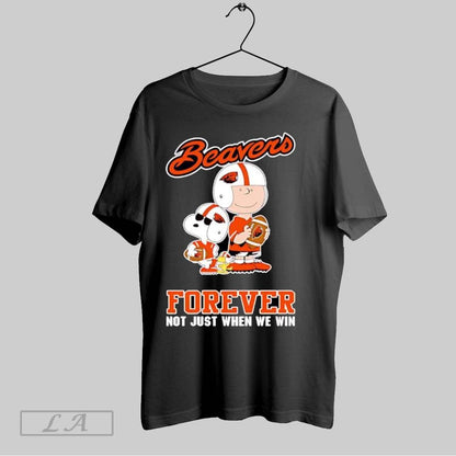 Original Oregon State Beavers Charlie Brown Cartoon Forever Tee