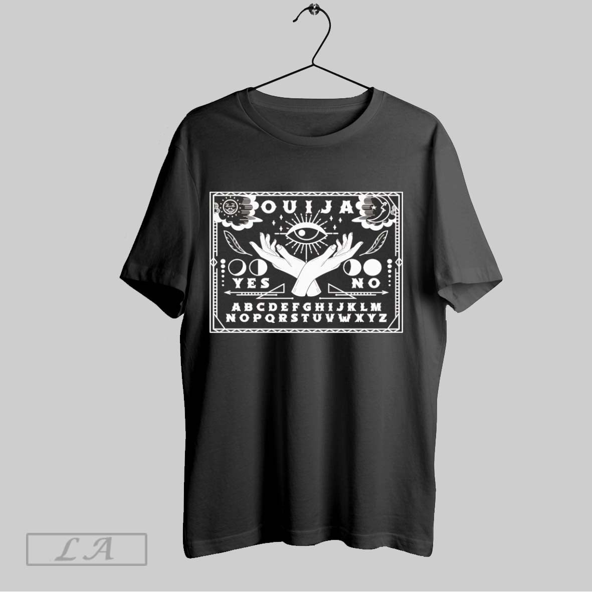 Original Ouija Board Yes Or No Halloween TShirt Authentic Look