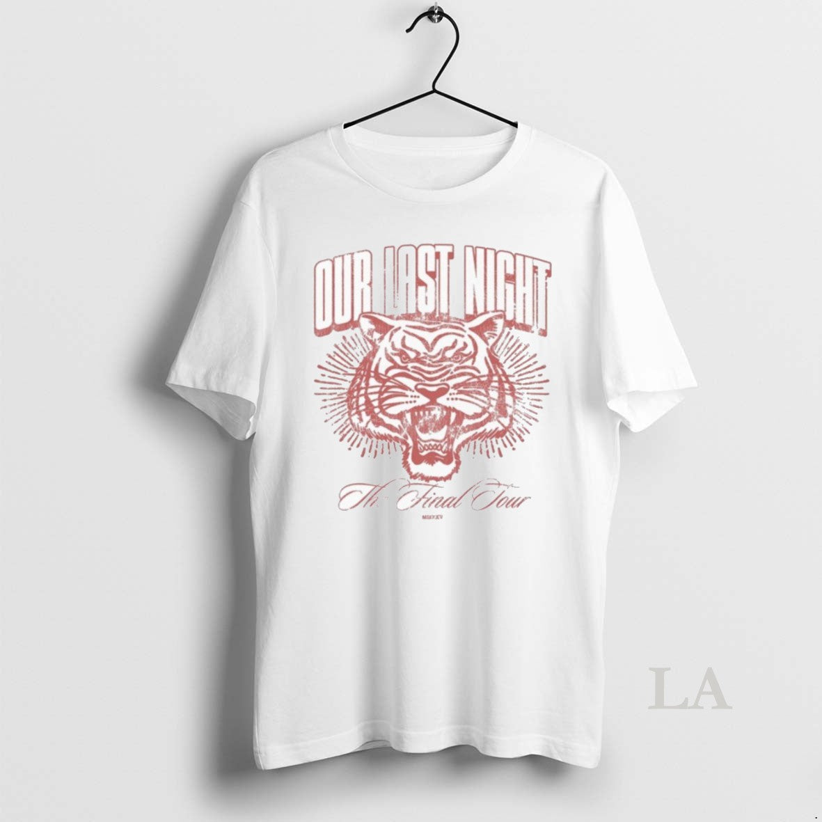 Original Our Last Night Final Tour 2025 Tiger Sweatshirt Exclusive