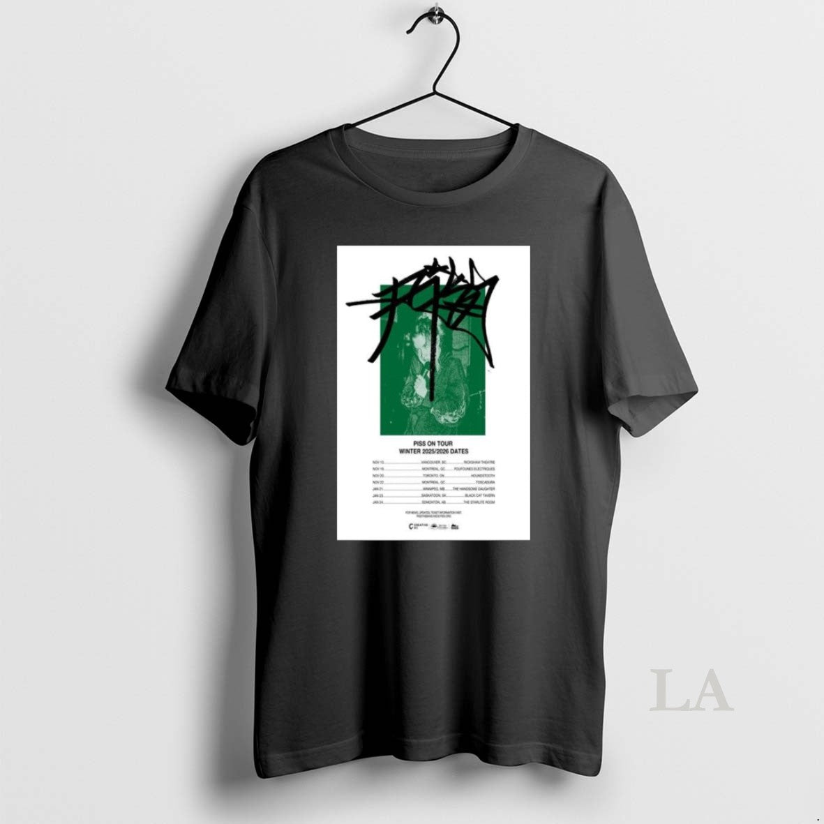 Original Piss Winter Tour 2025 2026 Long Sleve Shirt Premium Gift