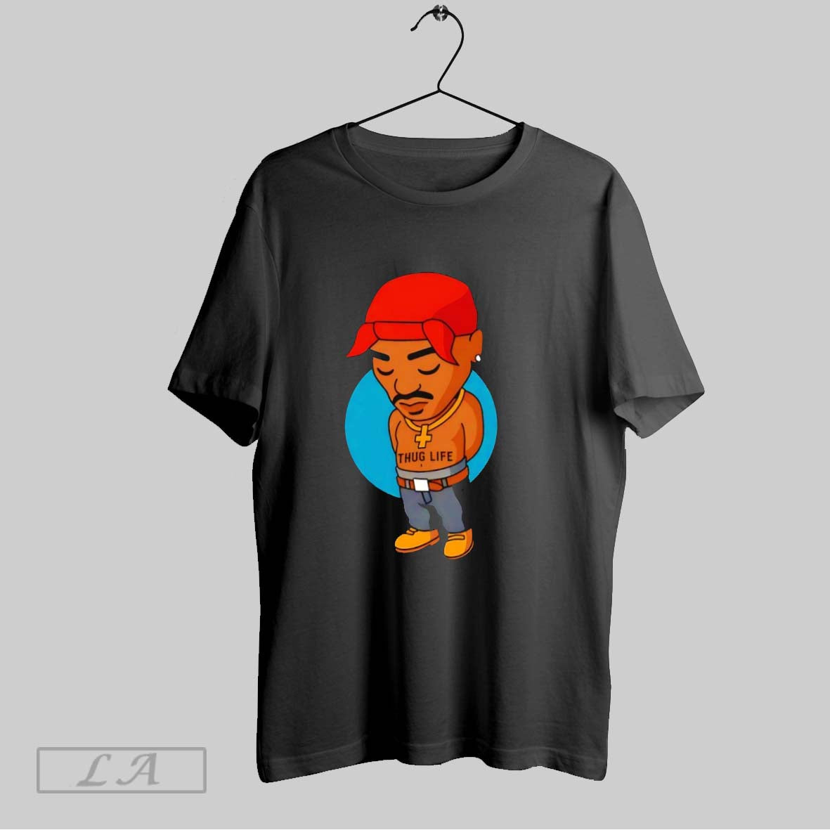 Original Pac Rapper Thug Life Chibi Hoodie Modern Apparel