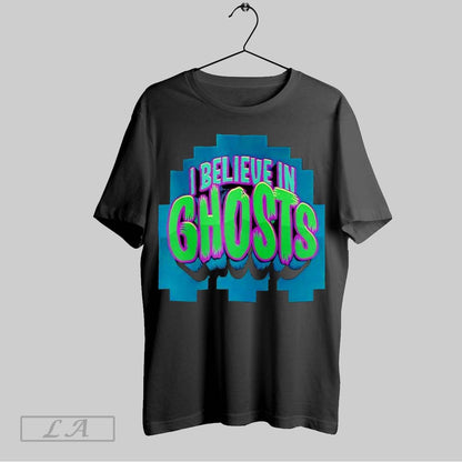 Original Pacman Halloween I Believe Ghosts Shirt Premium Design