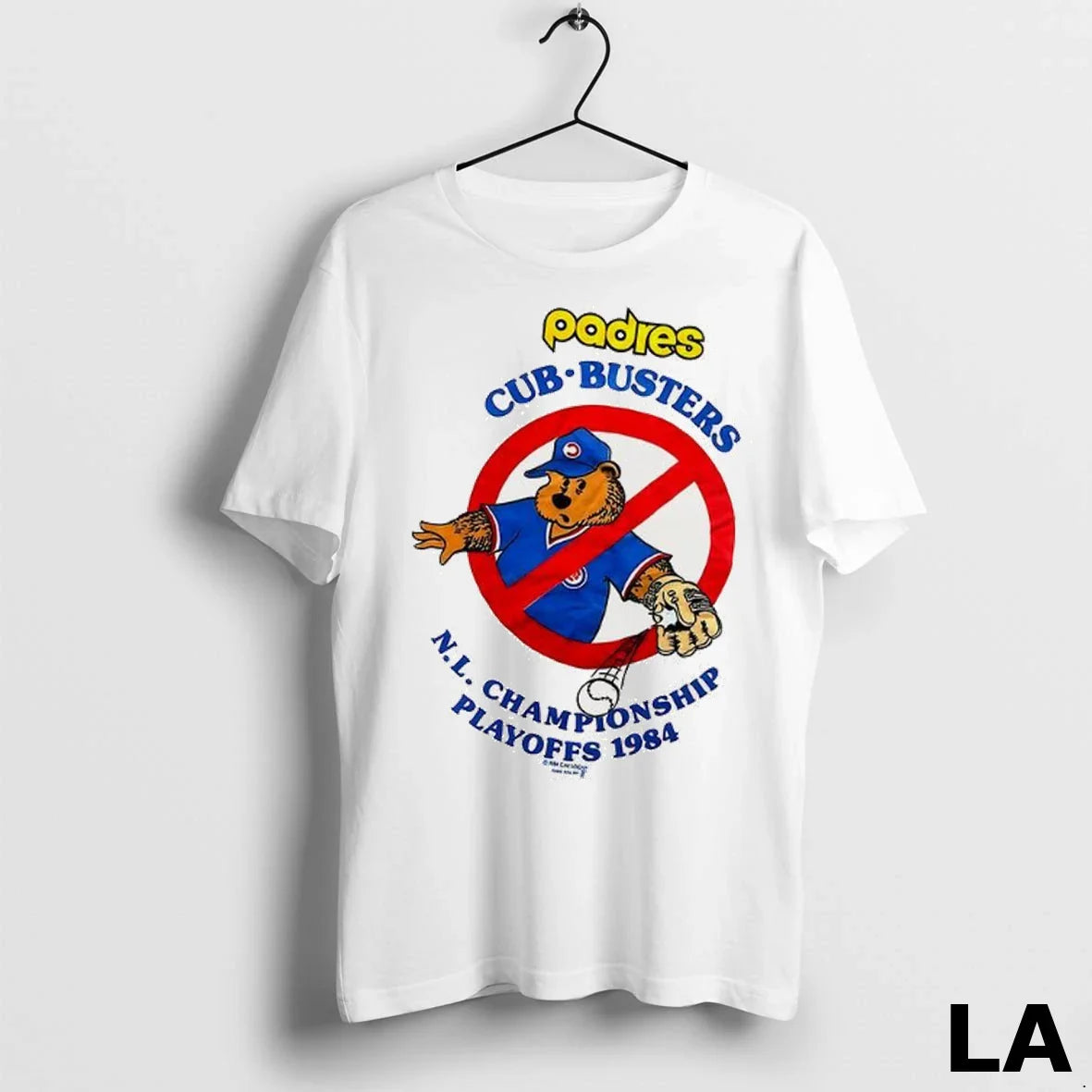 Original Padres Cub Busters Nl Championship Playoffs 1984 Tee