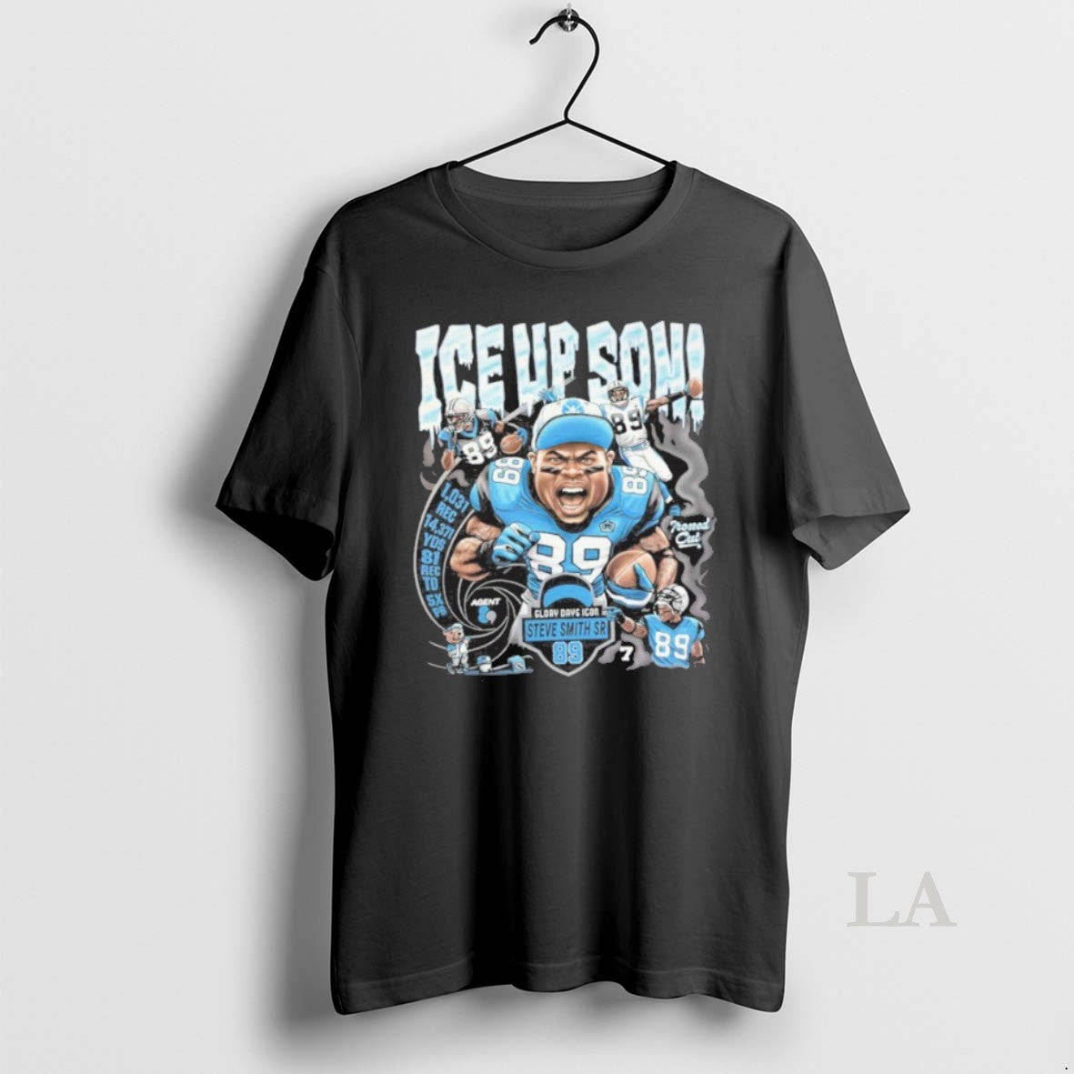 Original Panthers Steve Smith Sr Ice Up Son TShirt Modern Art