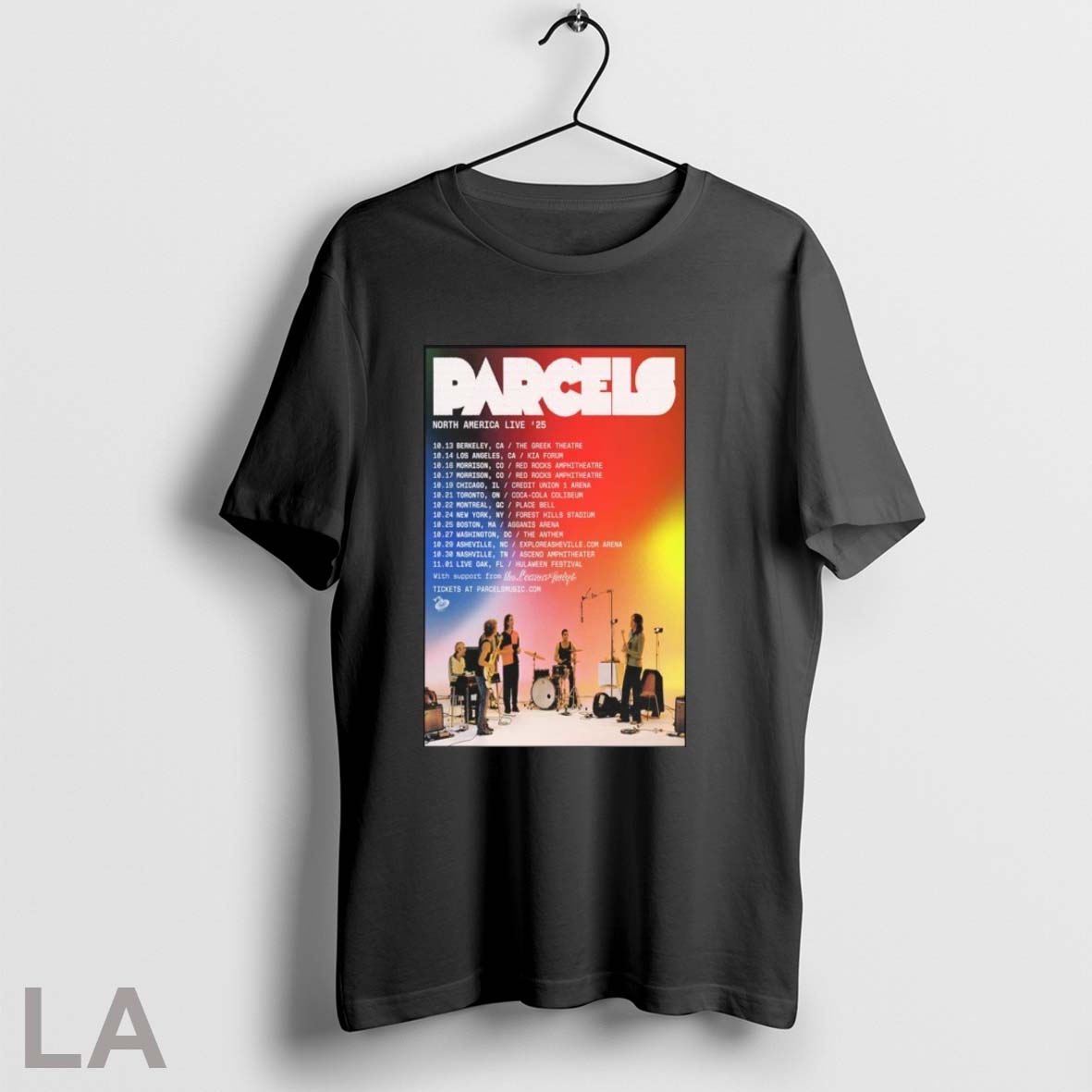 Original Parcels North American Live 25 Long Sleeve Retro Look