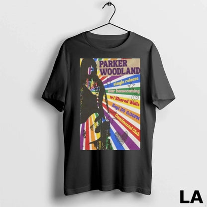 Original Parker Woodland Continental Club Austin Sept 30 2025 Tee