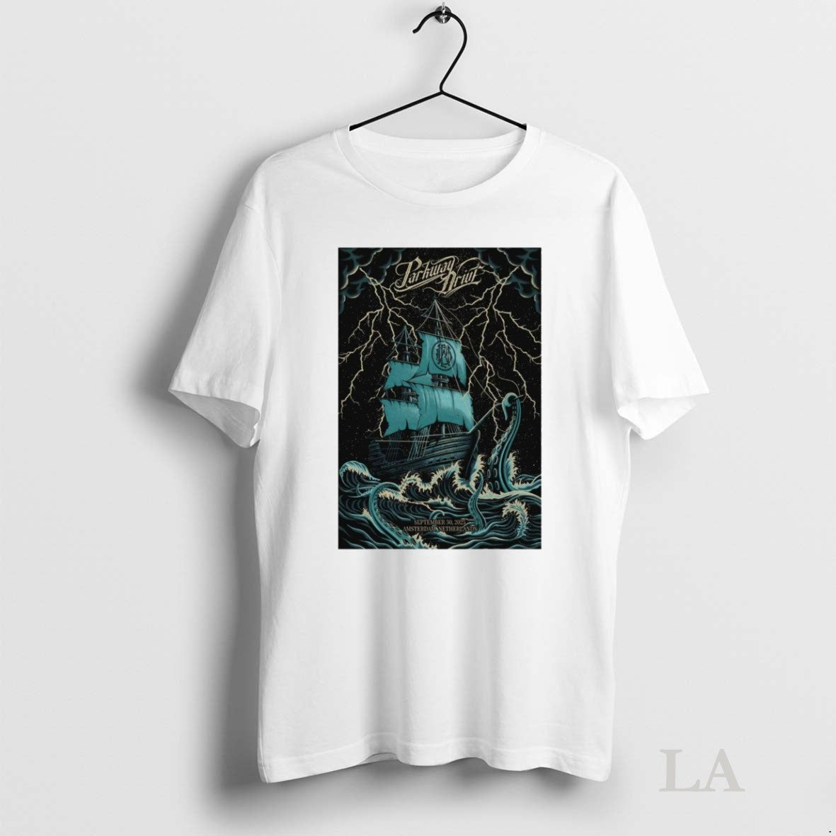 Original Parkway Drive September 30 2025 Amsterdam Netherlands Tee