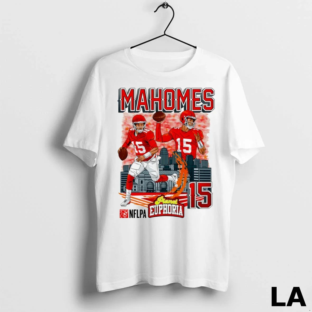 Original Patrick Mahomes 15 Kansas City Chiefs Football Comic