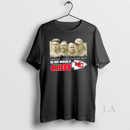 Original Patrick Mahomes Travis Kelce Derrick Thomas Andy Reid Mount