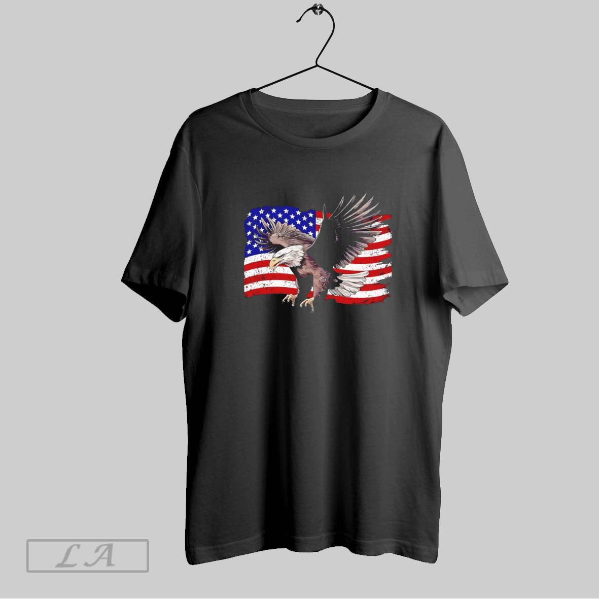 Original Patriotic American Eagle Usa Flag TShirt Classic Collection