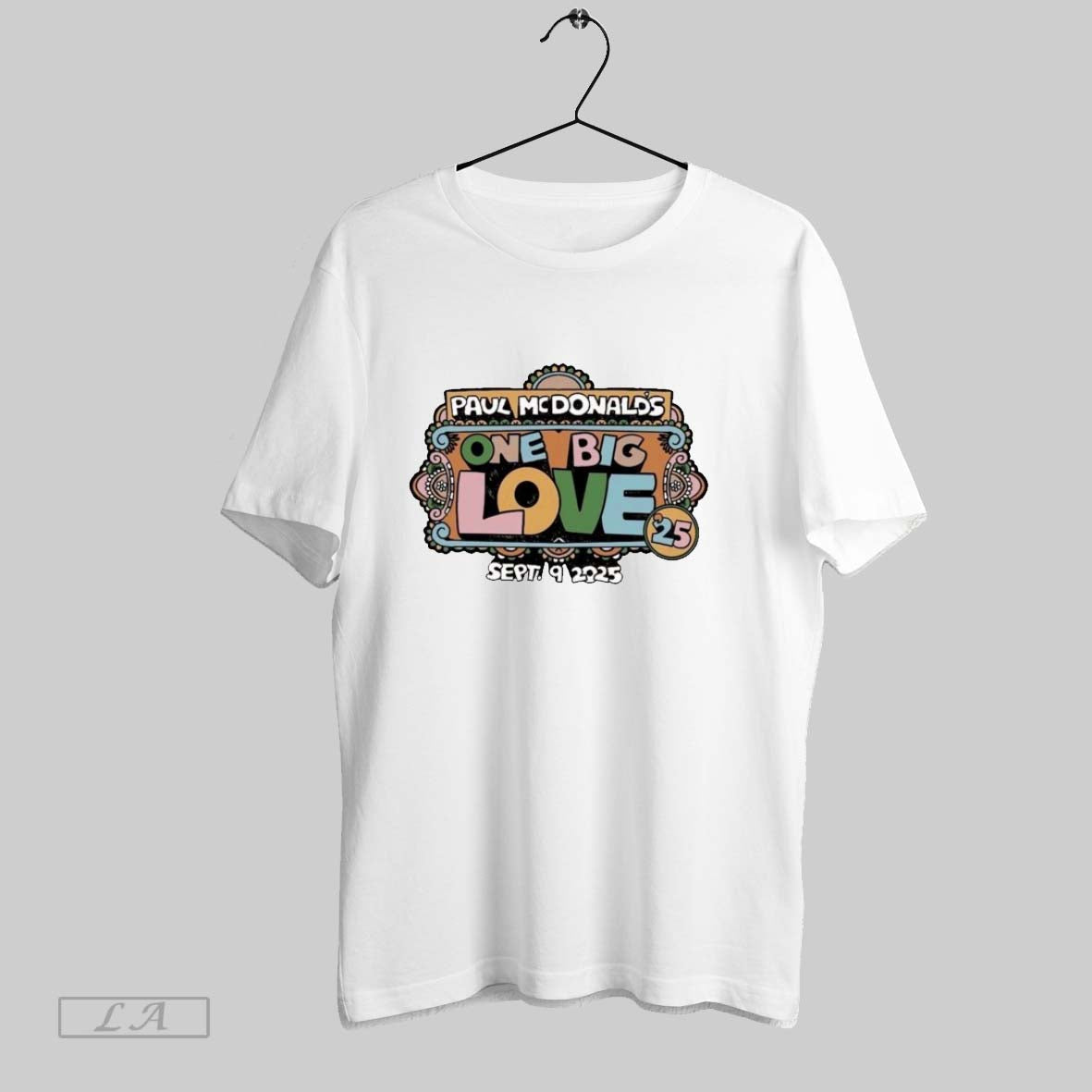Original Paul Mcdonald One Big Love 2025 Logo Tank Top Vintage Gift