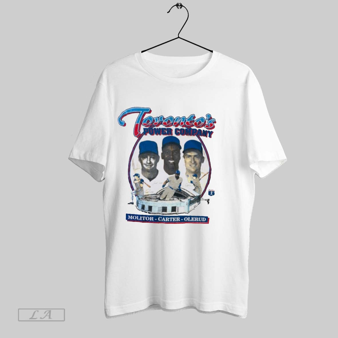 Original Paul Molitor Joe Carter And John Olerud Torontos Power