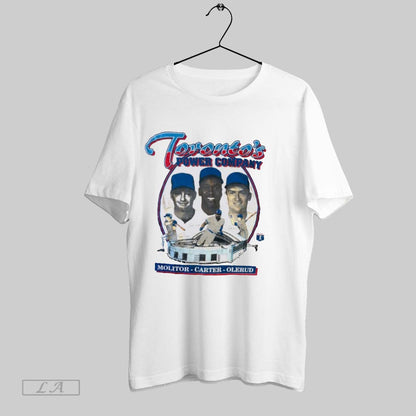 Original Paul Molitor Joe Carter And John Olerud Torontos Power