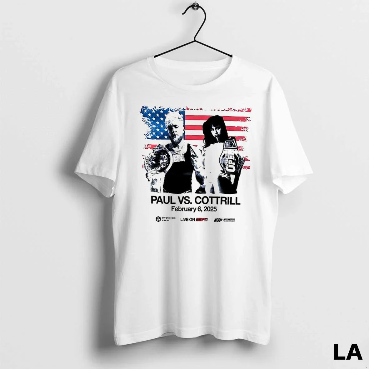 Original Paul Vs Cottrill February 6 2025 Tee Vintage Collection