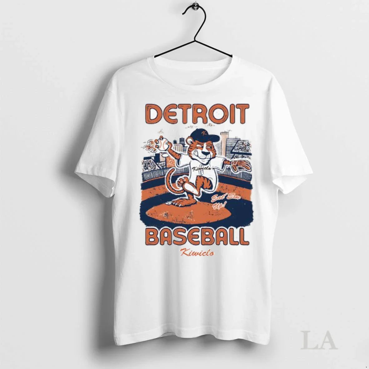 Original Paws Mascot Detroit Tigers Baseball Team Eat Em Up Ladies