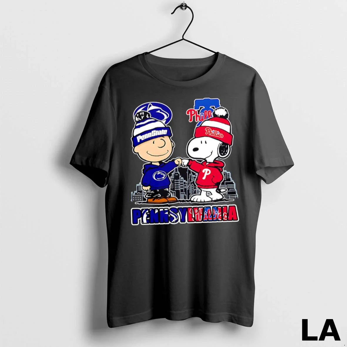 Original Penn State Nittany Lions X Philadelphia Phillies Snoopy