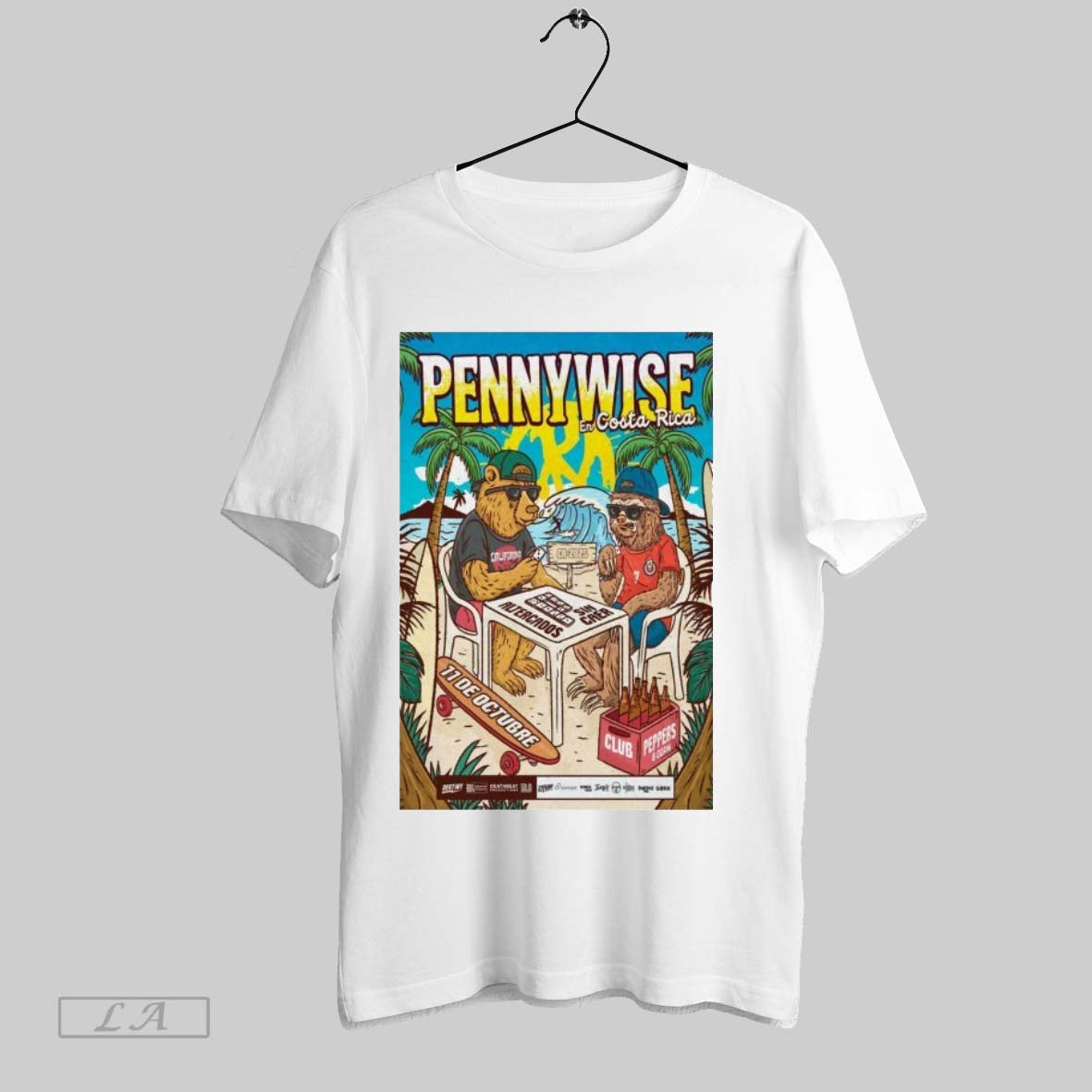 Original Pennywise Costa Rica Saturday October 11 2025 Pepper Club