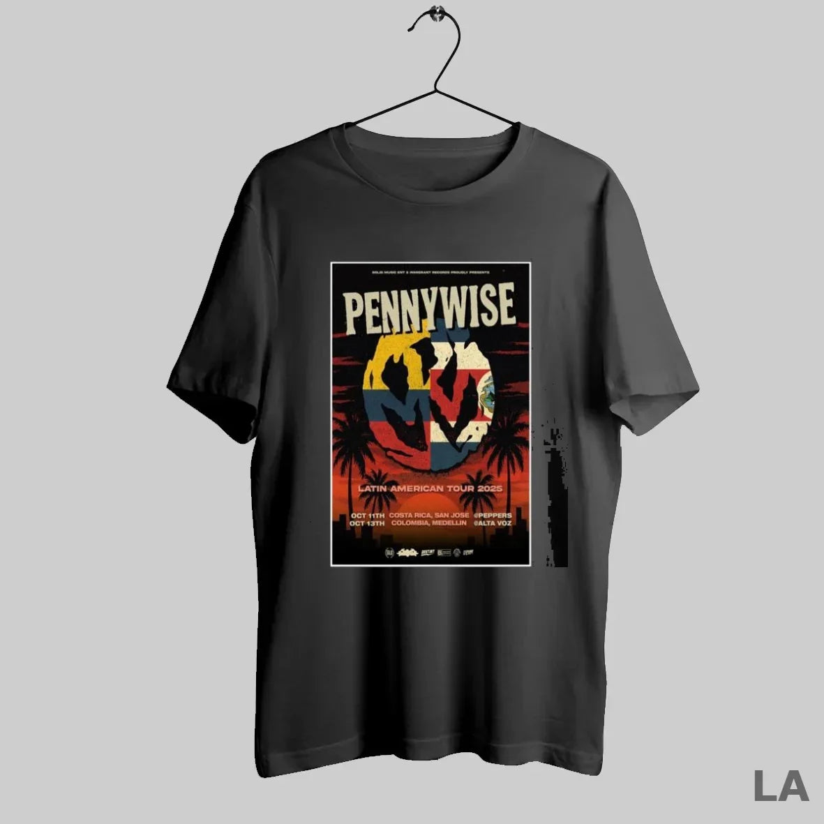 Original Pennywise Latin American Tour 2025 Tank Top Exclusive Gift