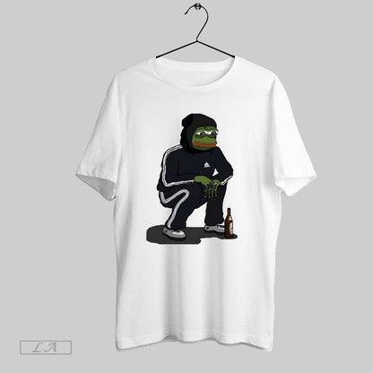 Original Pepe Frog Charlie Kirk Shooting Groyper Meme TShirt Trendy