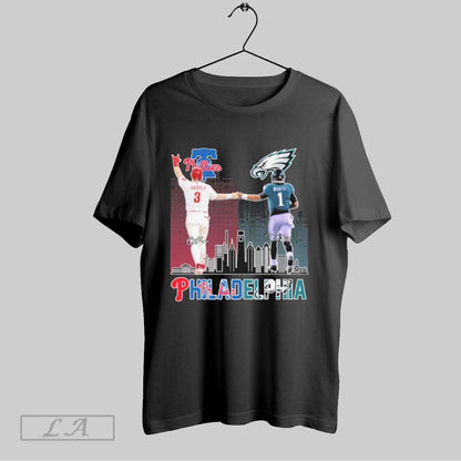 Original Philadelphia Bryce Harper And Jalen Hurts 2025 TShirt Modern