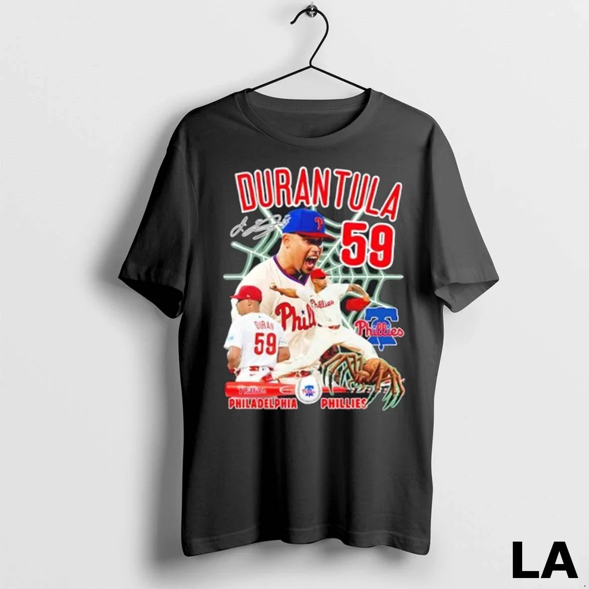 Original Philadelphia Phillies 59 Jhoan Duran Durantula Signature