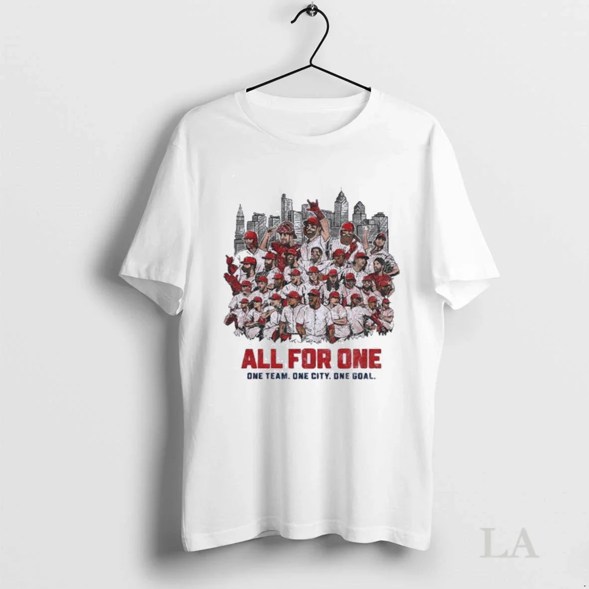 Original Philadelphia Phillies All One One Team One City One Goal Tee