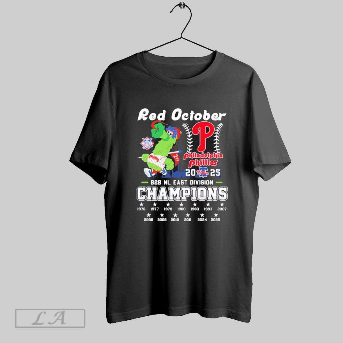 Original Philadelphia Phillies Back 2 Back Nl East Division Champions