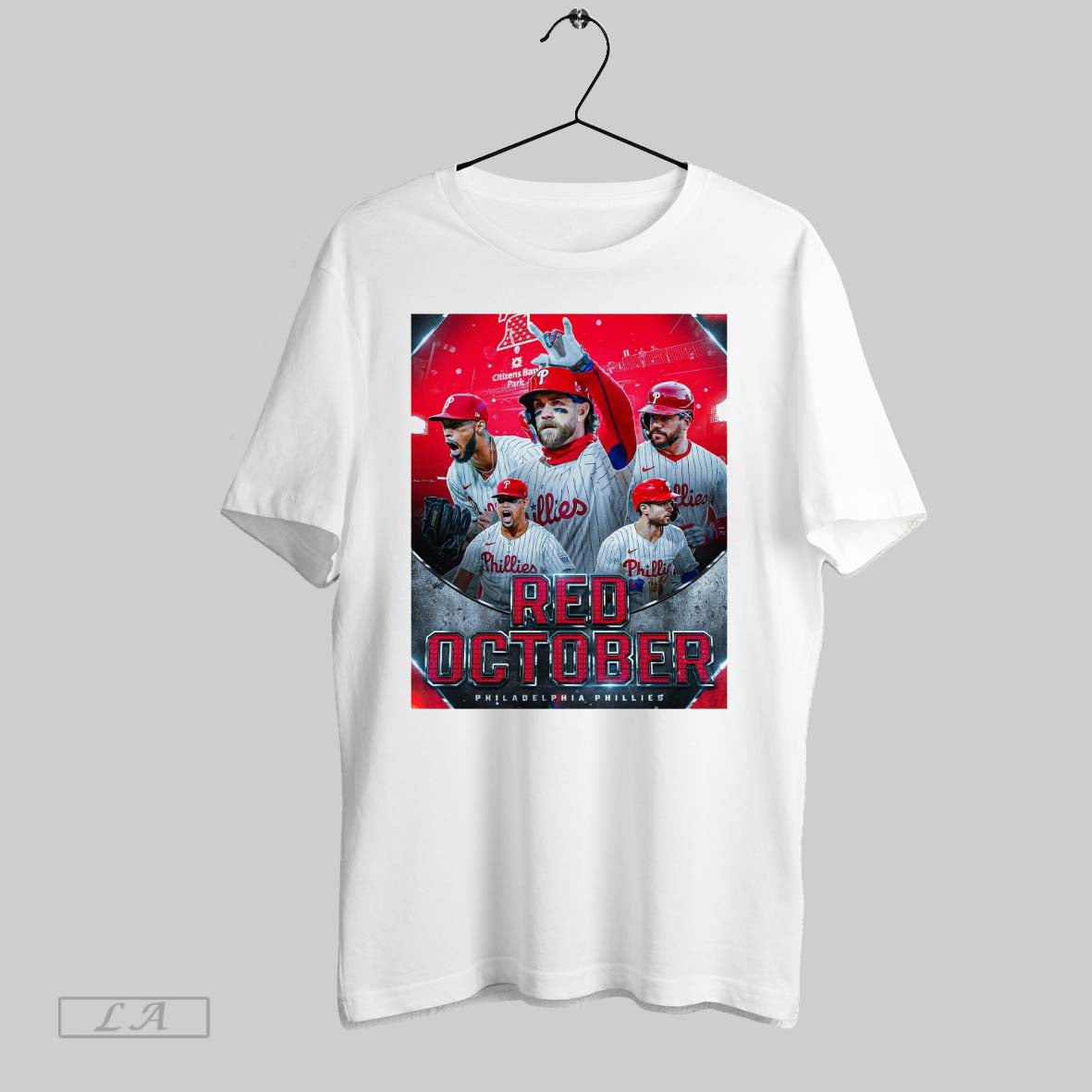 Original Philadelphia Phillies Mlb 4Th Straight Year Red October Is