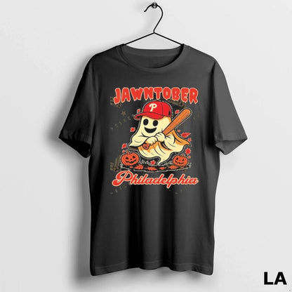 Original Philadelphia Phillies Red October Jawntober Halloween TShirt