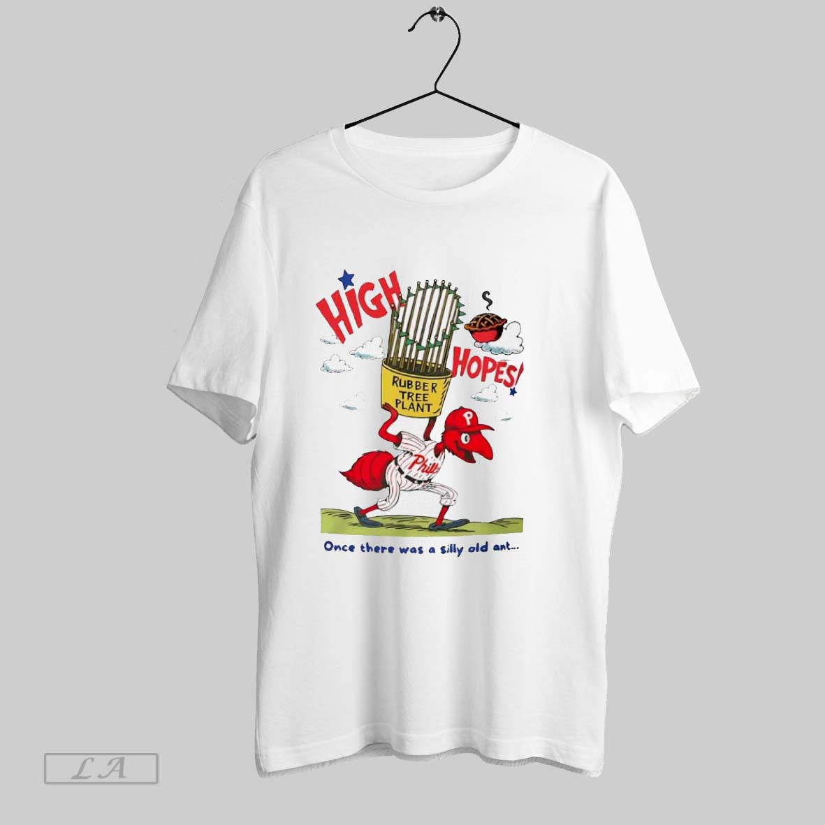 Original Philadelphia Phillies Baseball Onece There Was Silly Old Ant