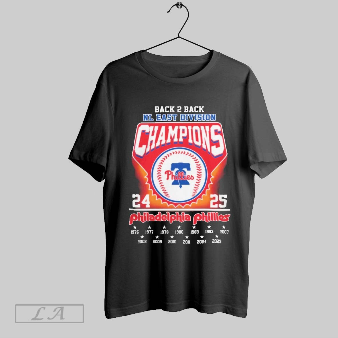 Original Phillies Baseball 13 Time Nl East Division Champions Back To