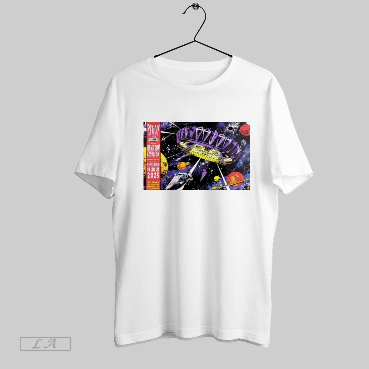 Original Phish Hampton Coliseum Hampton Le September 19 21 2025 Tee