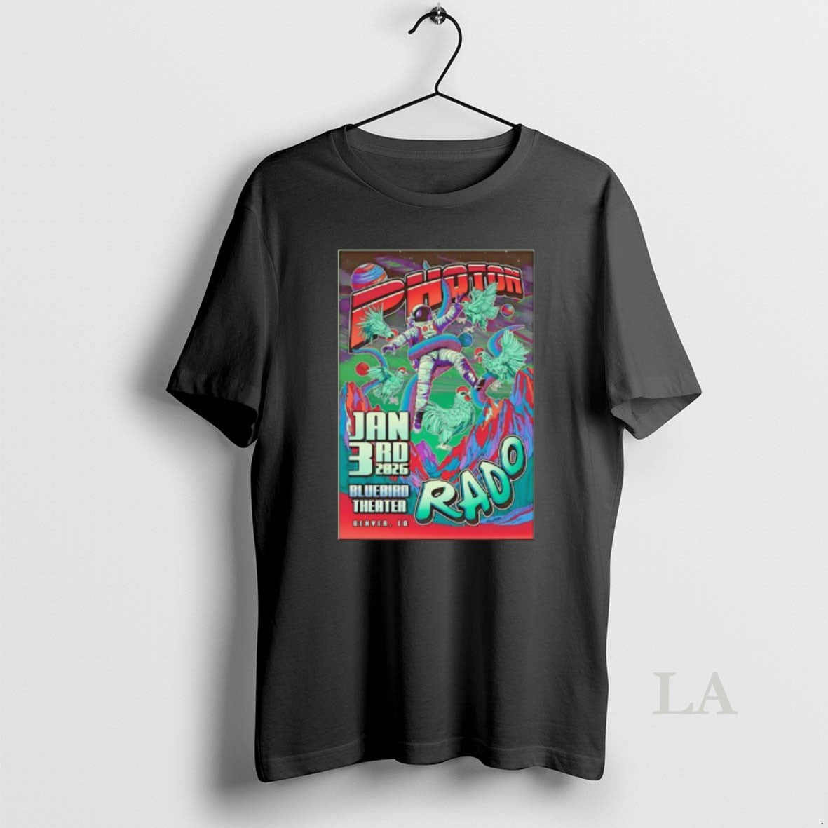 Original Photon Jan 3 2026 Bluebird Theater Denver Co Hoodie Classic
