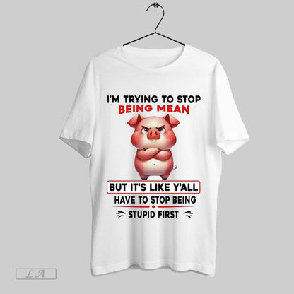 Original Pig Im Trying To Stop Being Mean But Its Like Yall Have To